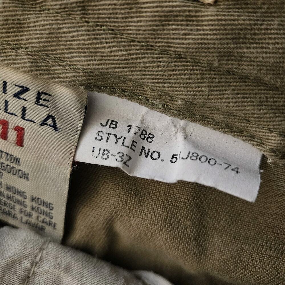 Vintage Unionbay Cargo Shorts Womens 11 Beige Streetwear Y2K Hong Kong - Picture 8 of 8